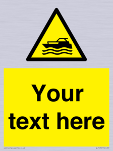 Custom Warning motorised watercraft